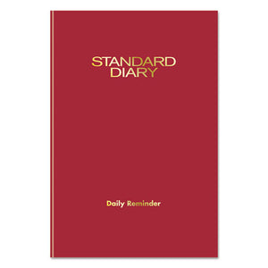 ESAAGSD38713 - STANDARD DIARY RECYCLED DAILY REMINDER, RED, 5 1-8 X 7 1-2, 2019