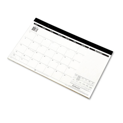 ESAAGSK1400 - COMPACT DESK PAD, 17 3-4 X 10 7-8, WHITE, 2019
