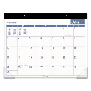 ESAAGSKLP2432 - EASY-TO-READ MONTHLY DESK PAD, 22 X 17, EASY-TO-READ, 2019