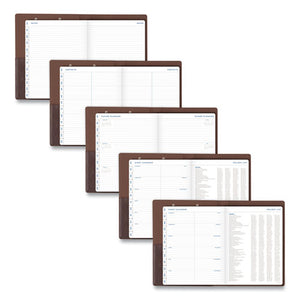 ESAAGYP60009 - SIGNATURE COLLECTION MONTHLY CLIPFOLIO, 8 1-2 X 11, DISTRESSED BROWN, 2019