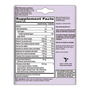 Immune Support Effervescent Tablet, Elderberry, 20 Count