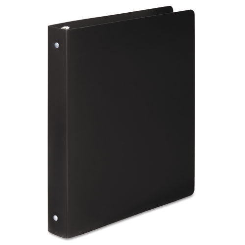 ESACC39711 - Accohide Poly Round Ring Binder, 35-Pt. Cover, 1" Cap, Black