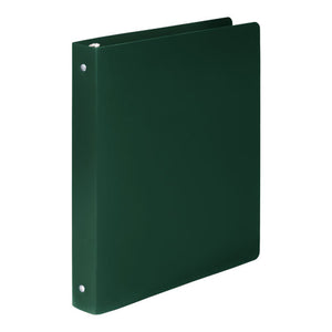ESACC39716 - Accohide Poly Round Ring Binder, 35-Pt. Cover, 1" Cap, Dark Green