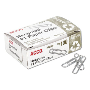 ESACC72365 - PAPER CLIPS, SMALL (NO. 1), SILVER, 1000-PACK