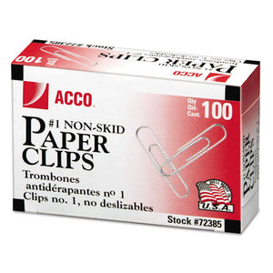 ESACC72385 - PAPER CLIPS, SMALL (NO. 1), SILVER, 1000-PACK