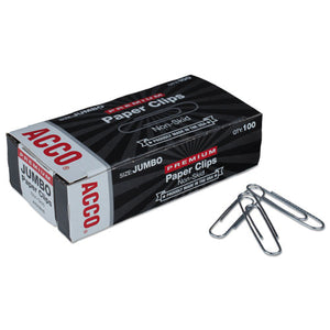 ESACC72510 - PAPER CLIPS, JUMBO, SILVER, 1000-PACK