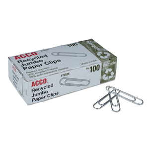 ESACC72525 - PAPER CLIPS, JUMBO, SILVER, 1000-PACK