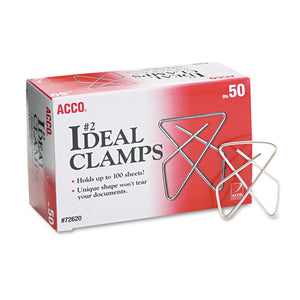 ESACC72620 - IDEAL CLAMPS, SMALL (NO. 1), SILVER, 50-BOX