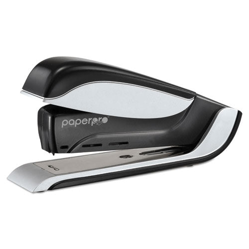 ESACI1140 - SPRING-POWERED PREMIUM DESKTOP STAPLER, 25-SHEET CAPACITY, BLACK-SILVER