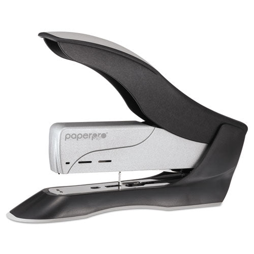 ESACI1300 - SPRING-POWERED PREMIUM HEAVY-DUTY STAPLER, 100-SHEET CAPACITY, BLACK-SILVER