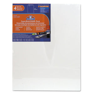 White Pre-cut Foam Board Multi-packs, 11 X 14, 4-pk