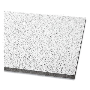 Fine Fissured Acoustical Infill Ceiling Tiles, Non-directional, Square Lay-in (0.94"), 24" X 48" X 0.75", White, 8-carton