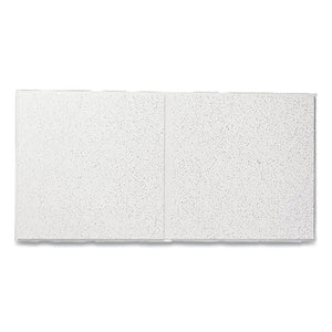 Fine Fissured Second Look Ceiling Tiles, Directional, Angled Tegular (0.94"), 24" X 48" X 0.75", White, 10-carton