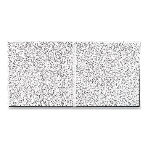 Cortega Second Look Ceiling Tiles, Directional, Angled Tegular (0.94"), 24" X 48" X 0.75", White, 10-carton