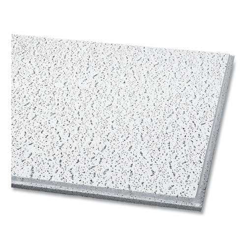 Fissured Ceiling Tiles, Angled Tegular (0.94"), 24" X 24" X 0.63", White, 16-carton