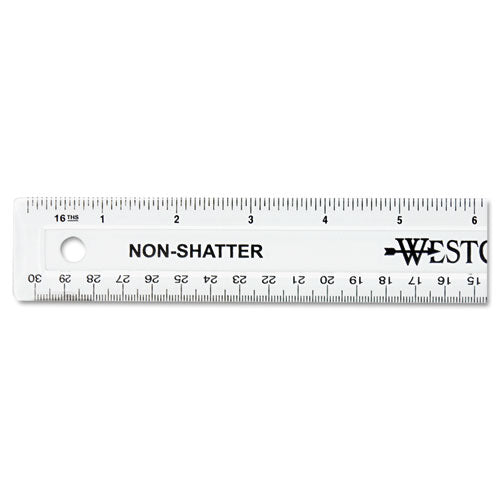 ESACM13862 - 12" Shatterproof Ruler