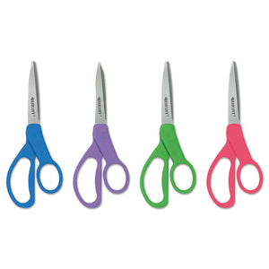 ESACM14231 - Student Scissors With Antimicrobial Protection, Assorted Colors, 7" Long