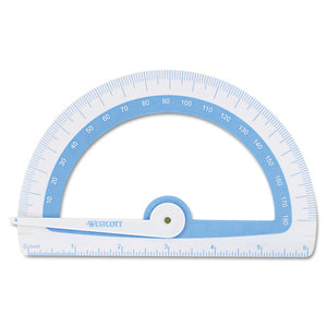 ESACM14376 - Soft Touch School Protractor With Microban Protection, Assorted Colors