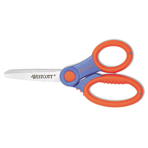 ESACM14596 - Soft Handle Kids Scissors With Antimicrobial Protection, 5" Blunt