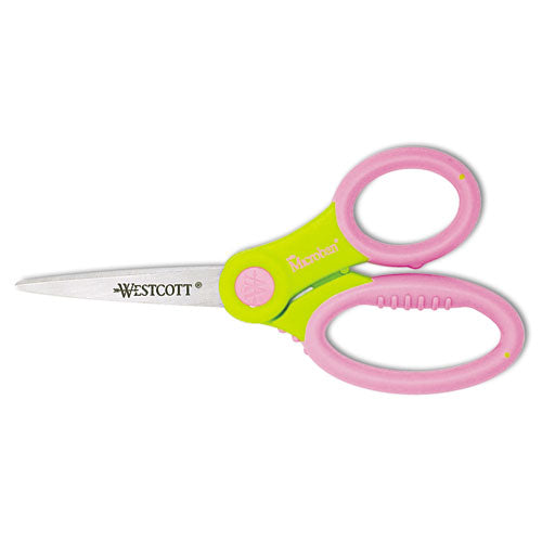 ESACM14597 - Soft Handle Kids Scissors With Antimicrobial Protection, 5" Pointed