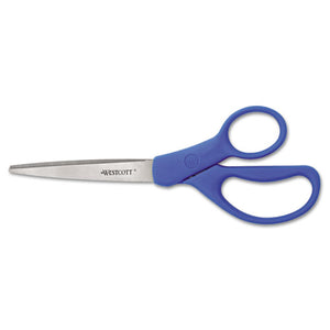 ESACM15452 - Preferred Line Stainless Steel Scissors, 8" Long, Blue, 2-pack