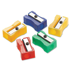 ESACM15993 - Manual Pencil Sharpeners, Red-blue-green-yellow, 4w X 2d X 1h, 24-pack