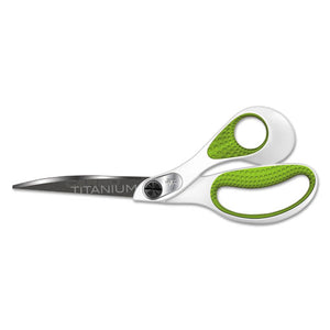 ESACM16445 - Carbo Titanium Bonded Scissors, 9" Long, Bent Handle, White-green