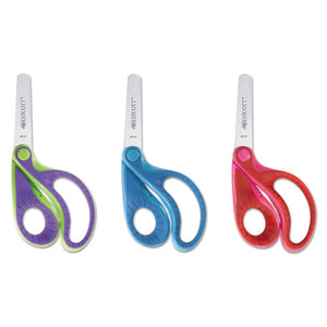 ESACM16670 - Ergo Jr. Kids' Scissors, Blunt Tip, 5" Long, 1 1-2" Cut, Right Hand, Assorted