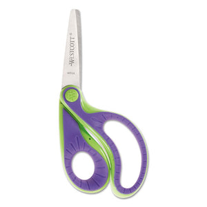 ESACM16671 - Ergo Jr. Kids' Scissors, Pointed Tip, 5" Long, 1 1-2" Cut, Right Hand, Assorted