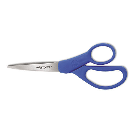 ESACM43217 - Preferred Line Stainless Steel Scissors, 7" Long, Blue