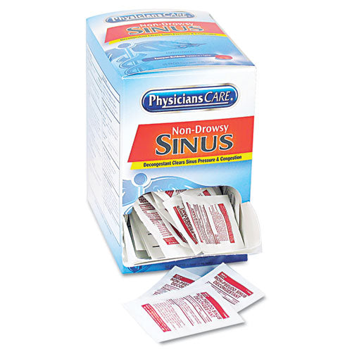 ESACM90087 - Sinus Decongestant Congestion Medication, 10mg, One Tablet-pack, 50 Packs-box