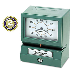 ESACP012070411 - Model 150 Analog Automatic Print Time Clock With Month-date-1-12 Hours-minutes