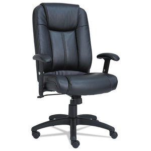 ESALECC4119 - Alera Cc Series Executive High-Back Swivel-tilt Leather Chair, Black