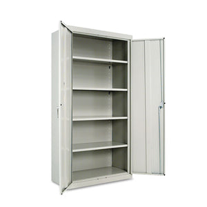 ESALECM7218LG - Assembled 72" High Storage Cabinet, W-adjustable Shelves, 36w X 18d, Light Gray