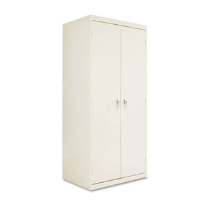 ESALECM7824PY - Assembled 78" High Storage Cabinet, W-adjustable Shelves, 36w X 24d, Putty