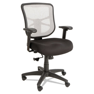 ESALEEL42B04 - Alera Elusion Series Mesh Mid-Back Swivel-tilt Chair, Black-white