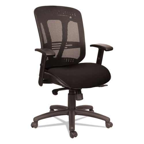 ESALEEN4217 - Alera Eon Series Multifunction Wire Mechanism, Mid-Back Mesh Chair, Black