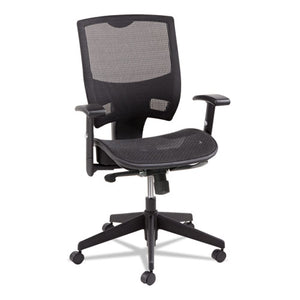 ESALEEP4218 - Alera Epoch Series All Mesh Multifunction Mid-Back Chair, Black