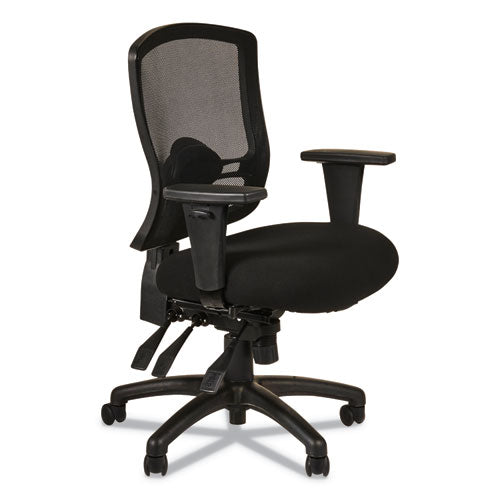 ESALEET4217 - ALERA ETROS SERIES MID-BACK MULTIFUNCTION WITH SEAT SLIDE CHAIR, BLACK