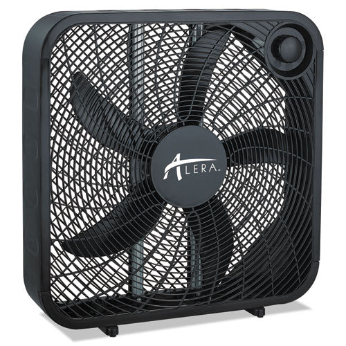 ESALEFANBX20B - 3-SPEED BOX FAN, BLACK