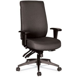 ESALEHPT4101 - WRIGLEY SERIES 24-7 HIGH PERFORMANCE HIGH-BACK MULTIFUNCTION TASK CHAIR, BLACK