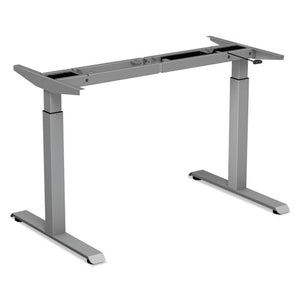 ESALEHT2SSG - 2-Stage Electric Adjustable Table Base, 27 1-2" To 47 1-4" High, Gray