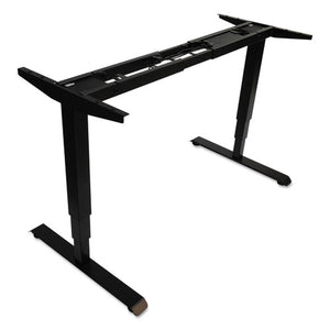 ESALEHT3SAB - Adaptivergo 3-Stage Electric Table Base W-memory Controls, 25" To 50 3-4", Black