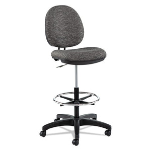 ESALEIN4641 - Alera Interval Series Swivel Task Stool, Tone-On-Tone Fabric, Graphite Gray