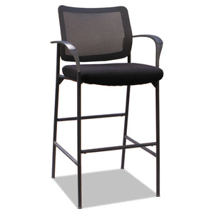 ESALEIV4614A - ALERA IV SERIES GUEST STOOL, 19 5-8 X 19 1-4 X 19 1-4, 275 LBS, BLACK, 2-CT