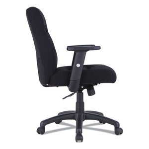 Alera Kesson Series Petite Office Chair, Supports Up To 300 Lbs., Black Seat-black Back, Black Base