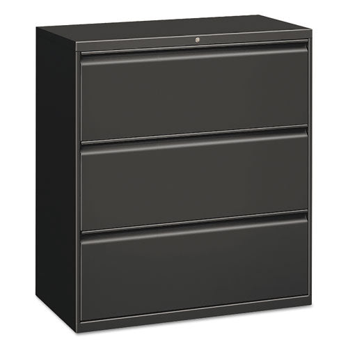 ESALELF3041CC - THREE-DRAWER LATERAL FILE CABINET, 30W X 18D X 39 1-8H, CHARCOAL