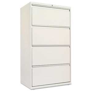 ESALELF3054LG - FOUR-DRAWER LATERAL FILE CABINET, 30W X 18D X 52 1-2H, LIGHT GRAY