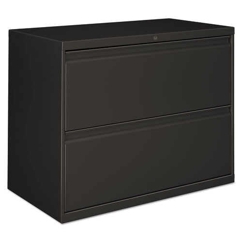 ESALELF3629CC - TWO-DRAWER LATERAL FILE CABINET, 36W X 18D X 28H, CHARCOAL