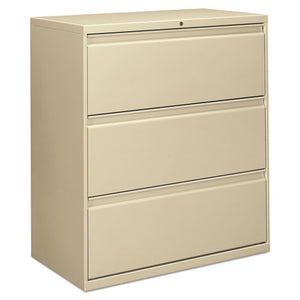 ESALELF3641PY - THREE-DRAWER LATERAL FILE CABINET, 36W X 18D X 40 7-8H, PUTTY